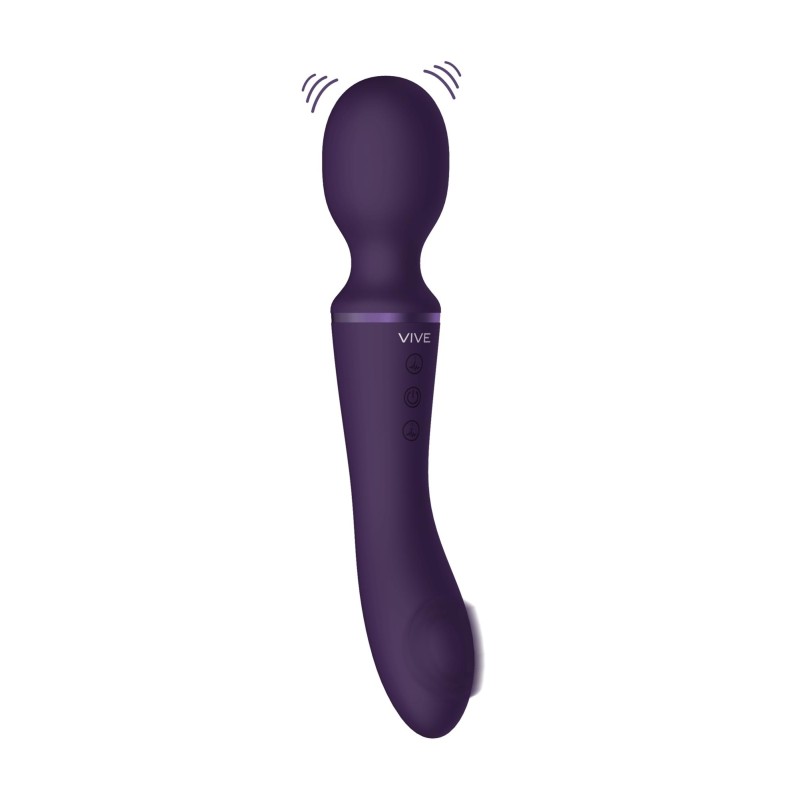 Enora - Wand & Vibrator - Purple